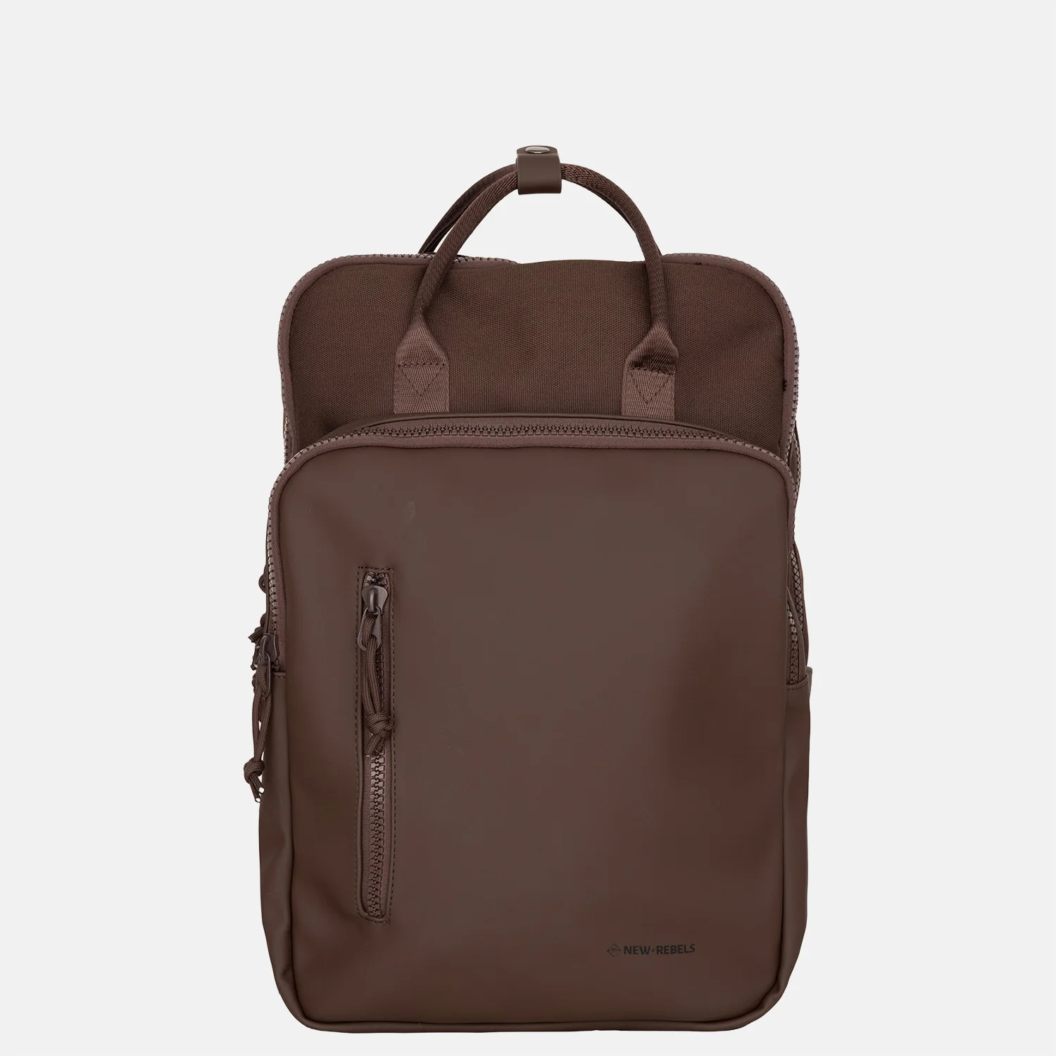 New Rebels Bruce laptoprugzak 15 inch brown